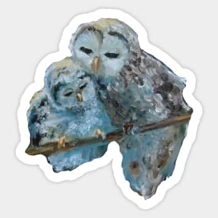 Owls Sticker